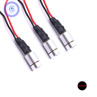 Mini Laser Diode rouge lumineuse, Diode Laser ligne rouge de lumière 650nm 3-5v 5mw
