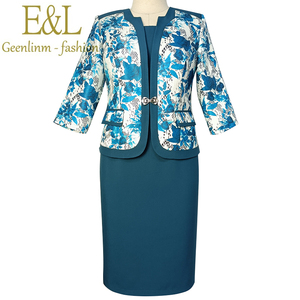 Church Dress Ladies Female Mother <b>Women</b> Suit Mini Dress - Product Image 3
