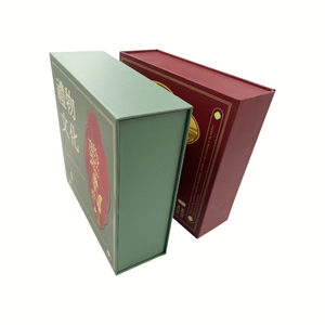 Logotipo personalizado impreso de lujo plegable imán ropa papel caja de regalo embalaje con cinta Zapatos Ropa interior Cajas de Regalo magnéticas - Product Image 1