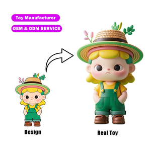 Figura de acción de plástico OEM personalizada, fabricante de juguetes de vinilo con impresión 3D, diseñador de figuras de vinilo hechas a medida - Product Image 2