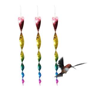 En gros Oiseau Effrayer Vent Twister Rod pour <span class=keywords><strong>Jardin</strong></span> Agricole prévention <span class=keywords><strong>oiseaux</strong></span> tiges en plastique - Product Image 3