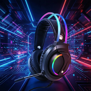 Audífonos <span class=keywords><strong>para</strong></span> Juegos PJT-DEP2467 con LED RGB y USB <span class=keywords><strong>para</strong></span> Computadora Portátil, Incluye Sonido Estéreo de Alta Fidelidad - Product Image 5