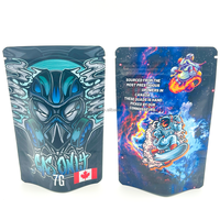 Custom Printed Moisture-Proof Mylar Ziplock Stand Pouch for Earphone and Consumer Electronics Packaging