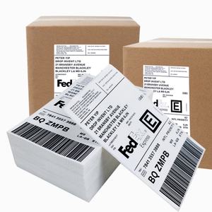 Etiqueta de Envío Autoadhesiva Impermeable 4x6, Etiqueta de Dirección en Forma de Abanico para USPS, FBA, UPS - Product Image 4