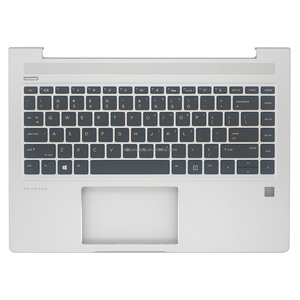For HP Probook 440 G7 Series Laptop Top Cover L65224-001 Computer Parts with Backlit <b>Keyboard</b> and Upper Case Palmrest - Product Image 1