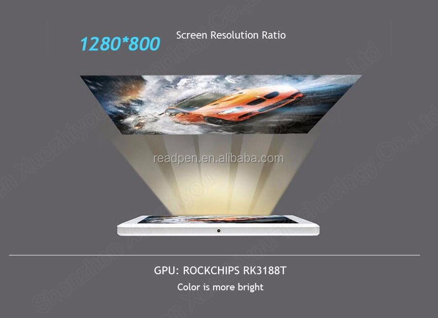 2019 mejor venta Tablet PC Smart Netbook IPS Tablet PC proyector portátil Android 8 pulgadas RK3188T 1GB 8GB WIFI BT4.0