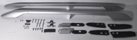 Estribos Laterales Originales OEM para Land Cruiser Prado 03-09 2003-2009 FJ 120 FJ150, Accesorios, Pedal, Portaequipajes de Techo