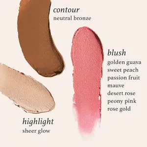 Private Label Vegan Cream to Powder Blush and Lip Cheek Face Makeup Stick evidenziatore fard Waterproof Beauty Makeup 9 colori