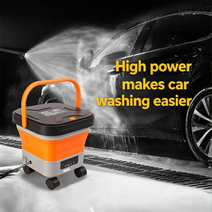 Lavadora de Autos Multifuncional, Nueva, Portátil, con Cubeta Plegable y Máquina de Limpieza para el Hogar y el Automóvil - Product Image 4
