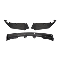 Bumper mobil serat karbon, bibir depan gaya V untuk BMW M3 4-pintu/M4 G82 G83 2 pintu 2021 + G80 G82 G83