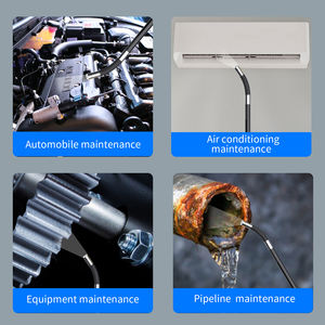 Dearsee HD 1080P 6.4mm WiFi endoskop kamera iPhone Android Sanke kablo 1m 360 derece eklemli Borescope - Product Image 5