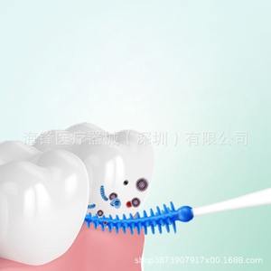 Cepillos Interdentales Médicos HaiZe de Silicona Suave, 40 Unidades, para Ortodoncia, Uso en Adultos - Product Image 3