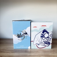 Caja de Envío de Cartón Corrugado Rígido Reciclado Ecológico Personalizado con Asa para Vodka, Tequila, Whisky, Refrescos y Bebidas Energéticas