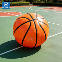 Modèle de ballon de basket gonflable géant pour événements sportifs, ballon de basket gonflable pour la publicité