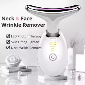 Masajeador vibratorio de plástico portátil para levantamiento de cara y cuello Garantía de 1 año para el cuidado de la piel y el cuidado de belleza personal - Product Image 4