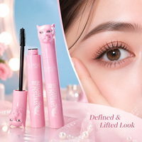 Flower Secret B92 Liquide noir waterproof pour cils longs et recourbés, OEM/ODM disponible, Recrutement de marques, Fabriqué en Chine
