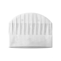 Chapeau de chef rond jetable en non-tissé, produits de sécurité