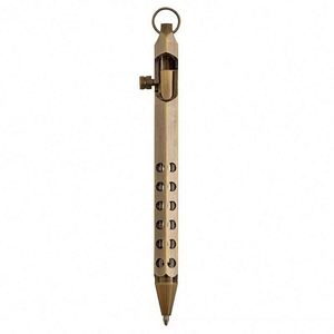 Gun-shaped Creative Brass Ballpoint <b>Pen</b> with logo Luxury Signature <b>Pen</b> Custom <b>Pen</b> for Corporate Advertising and Marketing - Product Image 6