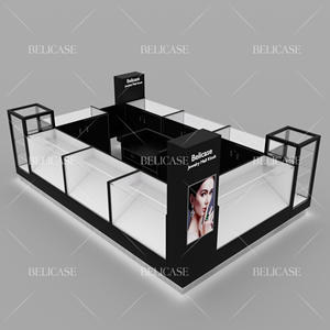 Quiosco de centro comercial de joyería de 10*15 pies para gabinete de escaparate de joyería de gama alta para colocar anillos de joyería de moda - Product Image 3