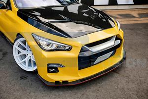 Capó de Fibra de Carbono Estilo Q50 LB GTR con Ventilación para Infiniti 2014-2019 Q50 V37 Skyline 400R - Product Image 5