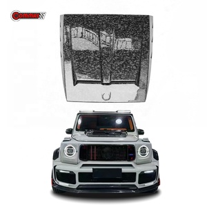 สำหรับ Mercedes Benz G Class W464 W463a อัพเกรดสไตล์ BB G900 ฝากระโปรงหน้าคาร์บอนไฟเบอร์แบบแห้ง ขายส่ง - Product Image 1