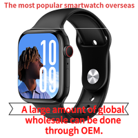 Montre connectée S11PROMAX à succès avec appels Bluetooth, moniteur de fréquence cardiaque, oxymètre de sang, modes d'exercice, compatible avec les systèmes iOS et Android