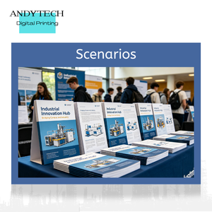 Flyers et brochures promotionnelles personnalisées pour événements, boîtes d'emballage personnalisées, tapis de souris avec logo, ensemble de carnets – Impression numérique sur papier couché - Product Image 3