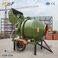 MHF Custom JZC 400L Bétonnière électrique 5.5KW Moteur Haute Efficacité Performance de Mélange Machine à Béton