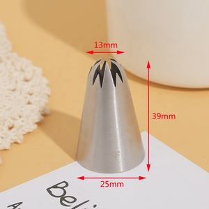 Embouts de décoration de gâteaux en forme de fleur de cerisier <span class=keywords><strong>Sakura</strong></span> 2F 25MM, en acier inoxydable 304 sans soudure, écologiques et personnalisables pour glaçage et pâtisserie - Product Image 4