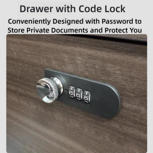 Nhà Máy Bán Buôn Đồ nội thất văn phòng bàn văn phòng và ghế đặt sang trọng L hình dạng CEO Ông Chủ quản lý điều hành Bàn văn phòng - Product Image 4