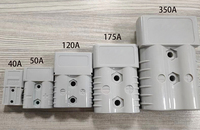 Connecteur d'alimentation de batterie en cuivre 50A 120A 175A 350A 600V IP67, prise de connexion rapide pour voiture/vélo/moteur électrique