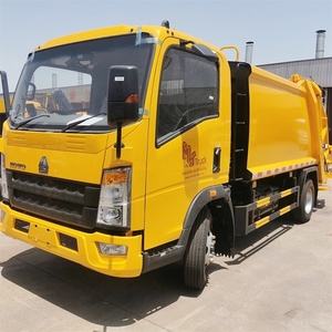 Camion Compacteur Hydraulique HOWO 4X2 de 5 Tonnes à Prix d'Usine pour la Vente - Product Image 2
