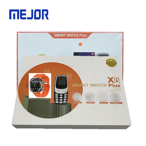 Hot Bán Thông Minh Đồng Hồ 7in1 Bộ Quà Tặng X9Plus Đồng Hồ Không Dây Mini Điện Thoại Di Động X9 Smartwatch Cộng Với Điện Thoại - Product Image 4