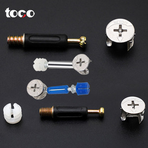<span class=keywords><strong>Toco</strong></span> hardware fitting möbel exzentrische <span class=keywords><strong>Mini</strong></span>-fix cam lock schrauben stecker - Product Image 2
