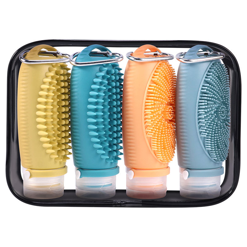 4 pack x100ml with PVC bag&carabiners-2