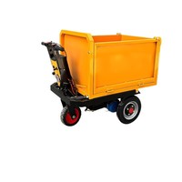 Mini-dumper sur chenilles hydrauliques, véhicule de transport auto-déchargeur