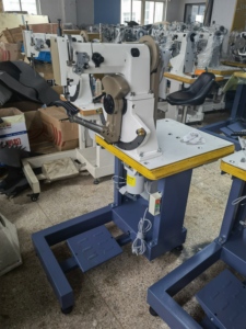 Máquina de Coser Industrial AS-S168 de Cama Plana, Puntada Recta, Motor Manual, Una Sola Aguja, para Coser Calzado - Product Image 3