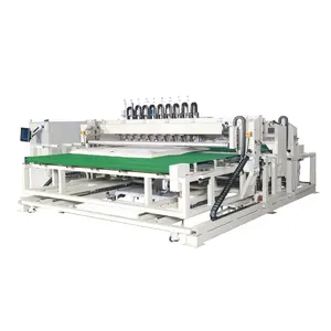 Richpeace Automatic Cushion Pillow Sewing Nine Head Bar Tacking Machine for home textile industry.