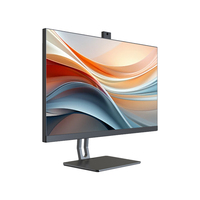 Ordinateur de bureau tout-en-un professionnel de 24 pouces avec processeur Core i7, Windows 10/11, RAM DDR3, stockage SSD, écran LCD, fabriqué en Chine