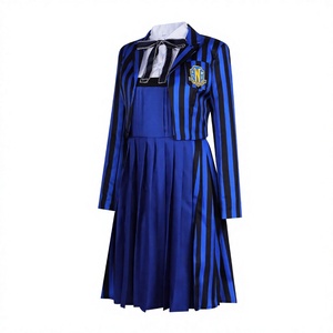 Disfraz de Cosplay de la Familia Addams, Uniforme Escolar para Hombre Inspirado en la Serie de TV para Halloween - Product Image 1