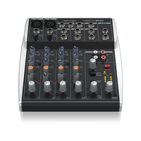 Console de mixage analogique Behringer Xenyx 802S 8 canaux avec interface de streaming USB, système de sonorisation PA, équipement musical