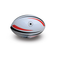 Ballon de rugby personnalisé de qualité supérieure cousu à la machine avec prise en main longue durée et super vessie pour usage professionnel