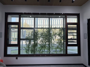 Cửa Sổ Khung nhôm nặng với thiết kế chống bão an ninh cố định cho các vùng bão - Product Image 3