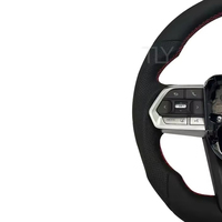 Volant en cuir pleine fleur pour Toyota Hilux Vigo Revo Land Cruiser Prado F70 LC300, accessoires intérieurs, mise à niveau