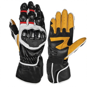 Wholesale Customized RATA INTERNATIONAL RI-1403 Motorbike Racing <b>Gloves</b> High Quality Leather Waterproof Breathable Lightweight - Product Image 1