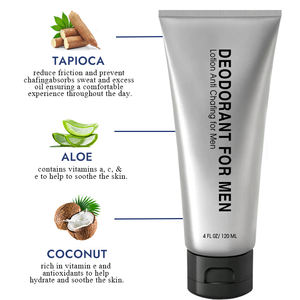 Crema desodorante de bolas unisex con etiquetas privadas personalizadas, crema hidratante antirozaduras, reduce el olor del sudor, sin aluminio para el área de la ingle - Product Image 6