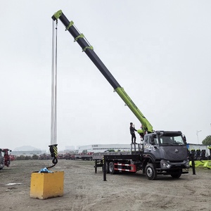 हॉओ 6x4 ट्रक घुड़सवार क्रेन वजन उठाने के लिए 14 टन टेलीस्कोपिक बूम क्रेन ट्रक - Product Image 6