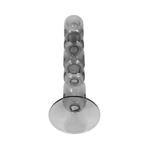 Porte-bougie décoratif en verre fumé, style contemporain, centre de table, bougeoir - Product Image 6