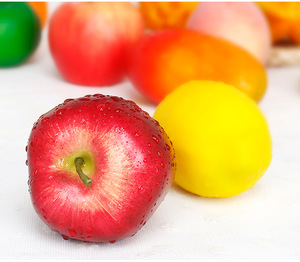 ผลไม้ประดิษฐ์ A-1056 รูปทรงเหมือนจริง แอปเปิ้ล องุ่น <span class=keywords><strong>มะนาว</strong></span> สำหรับตกแต่งบ้าน ห้องครัว งานปาร์ตี้ ซูเปอร์มาร์เก็ต - Product Image 5