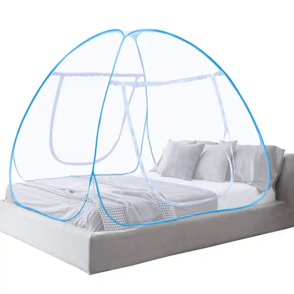 Tragbare faltbare Anti-Moskito-Bisse für Bett Camping Travel Home Outdoor Bett Baldachin Moskito netz